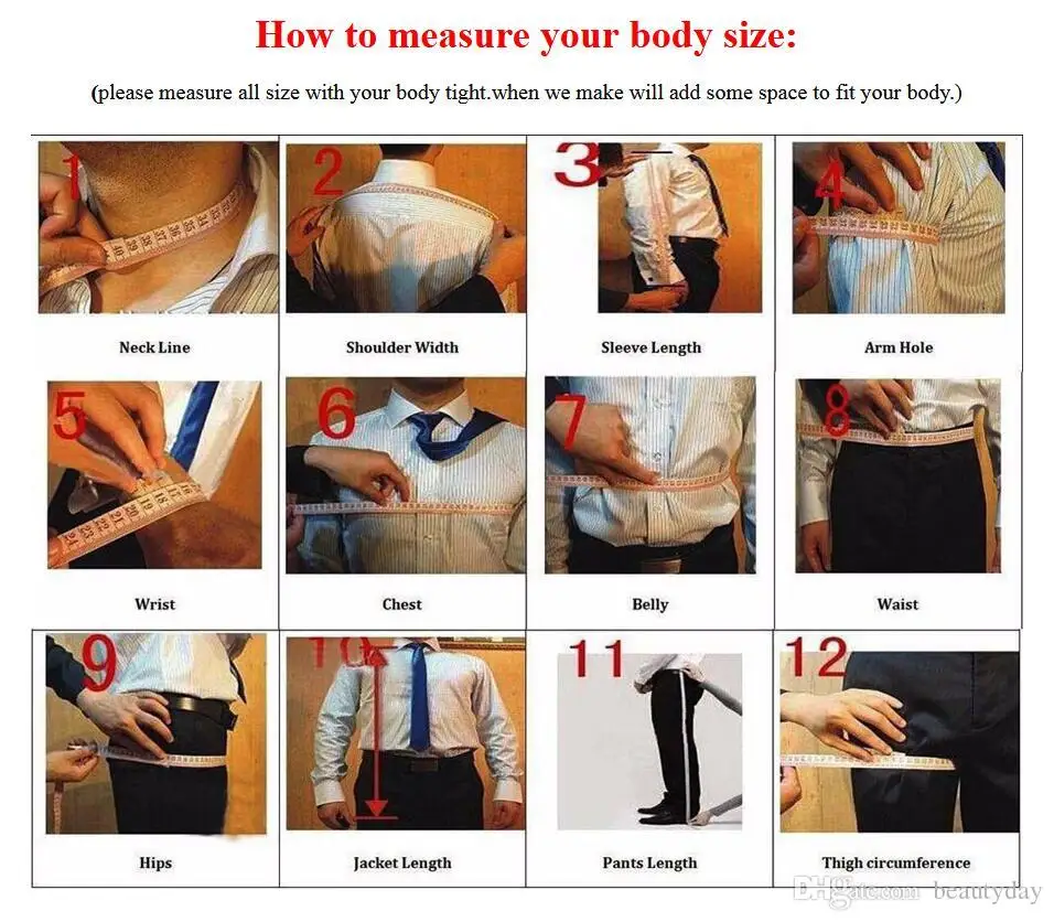 Men's 3-Piece burgundy Groom Wedding Tuxedo Dress Double-Breasted Business Slim Fit Suit Jacket + Trousers Vest | Мужская одежда