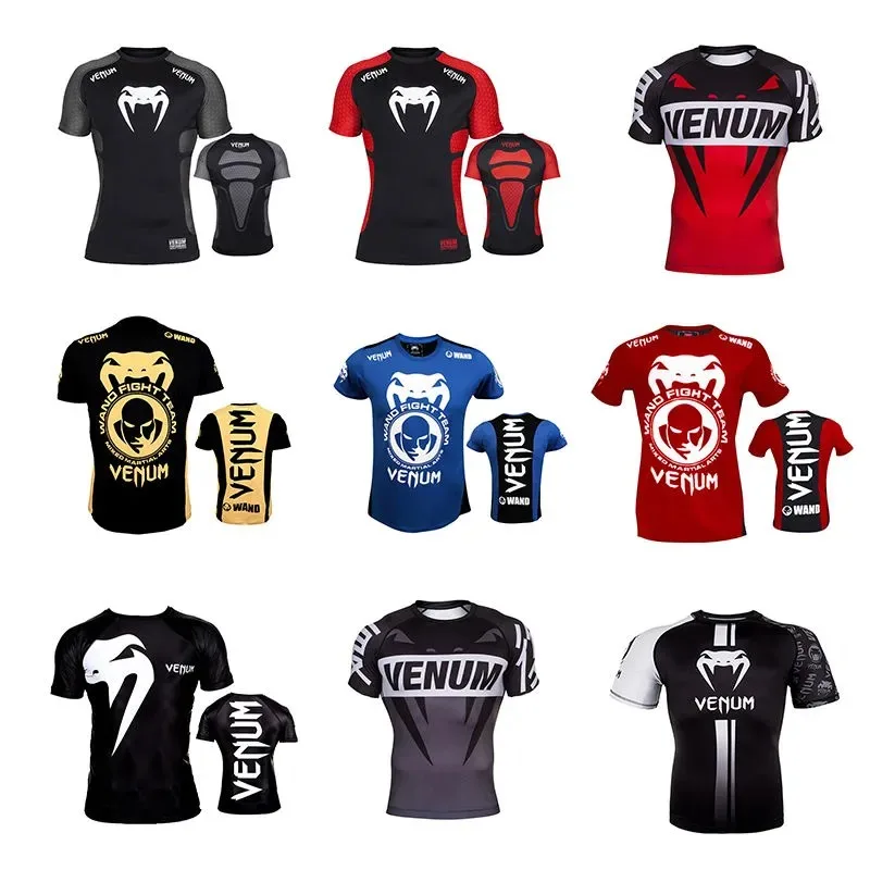 

Мужская футболка с круглым вырезом и принтом, контрастных цветов