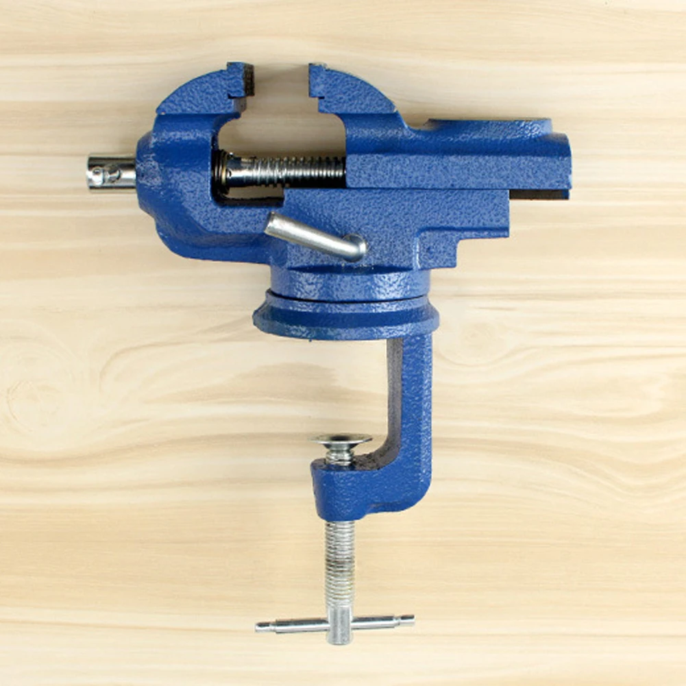 

2.2KG super heavy table vise Mechanic Clamp-on Table Vise 360 Degree Swivel Base Table Top Clamp Press Vice