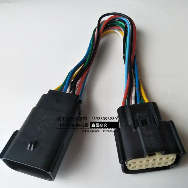 Для GM Buick Chevrolet Cadillac Ford 12PIN Комплект проводов для фары разъем кабель провод корпус |