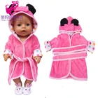 Для куклы Born Baby летнее платье с ремешком через плечо 43 см подходит для куклы 18 дюймов для девочек