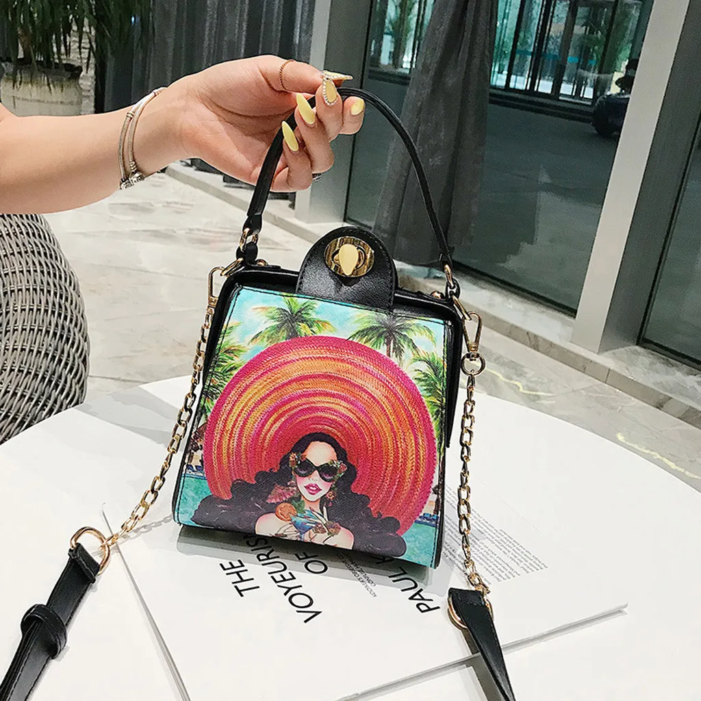 OCARDIAN модные женские сумки с простым принтом красивые через плечо ремешком на