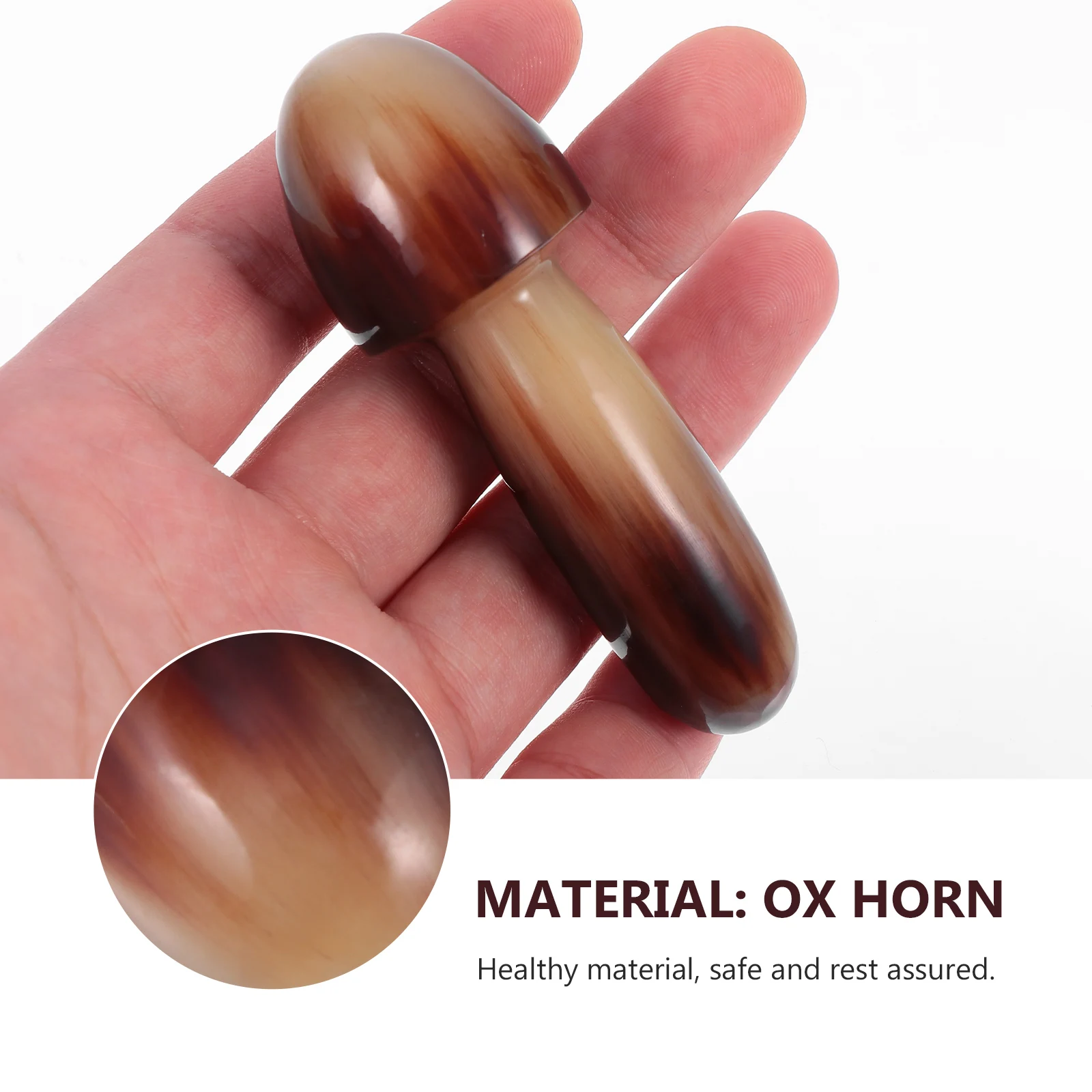 1 шт. с цифрами и рожками на капюшоне Массажная палка выскабливание массажный