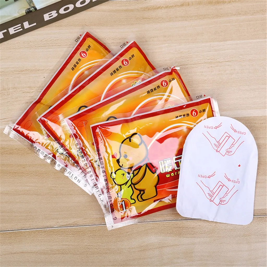 Body Winter Two-Piece Warmer Stick Lasting Heat Patch Keep Hand Feet Foot Warm Paste Pads Stickers Continuously | Спорт и