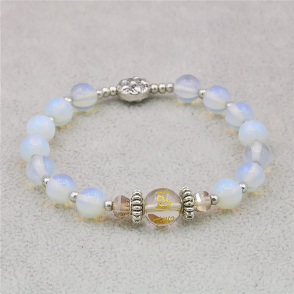 Натуральный Камень Круглый бисер браслет из бисера Йога ювелирные изделия