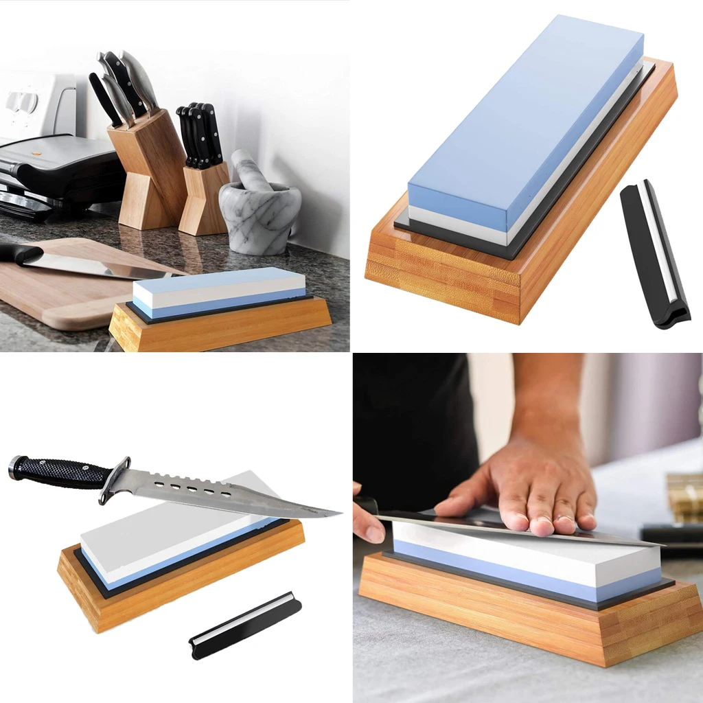 1000/6000 зернистый водяной камень Waterstone комплект для заточки Sharpenning шеф-повара | Дом