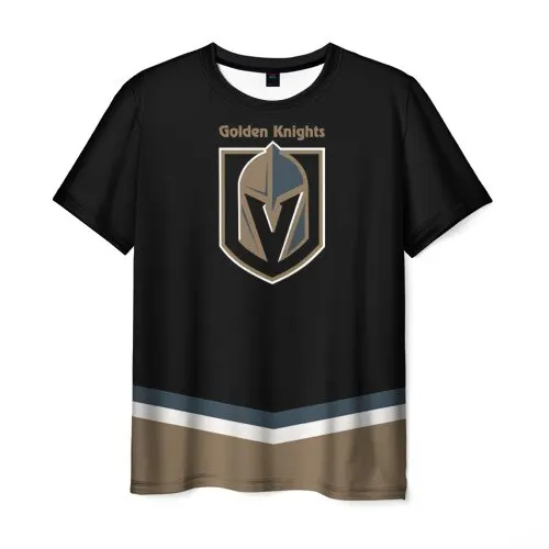 Мужская футболка 3D Vegas Golden Knights 2017 | одежда