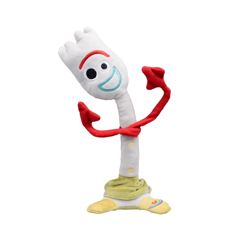 20 cm plush forky Ролик из мультфильма «История игрушек», 4 плюшевые куклы 15/20/25/30 см Forky и аппликацией в виде инопланетянина Базз чучела с изображением мультипликационного персонажа подарок для Для детей 15 см - Цвет: 20 cm plush forky