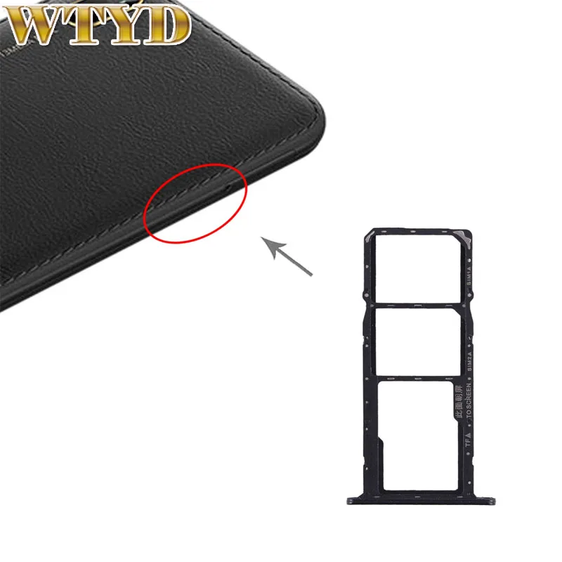 Лоток для SIM-карты + лоток карт Micro SD Huawei Y5 (2019) слот корзины сменная деталь