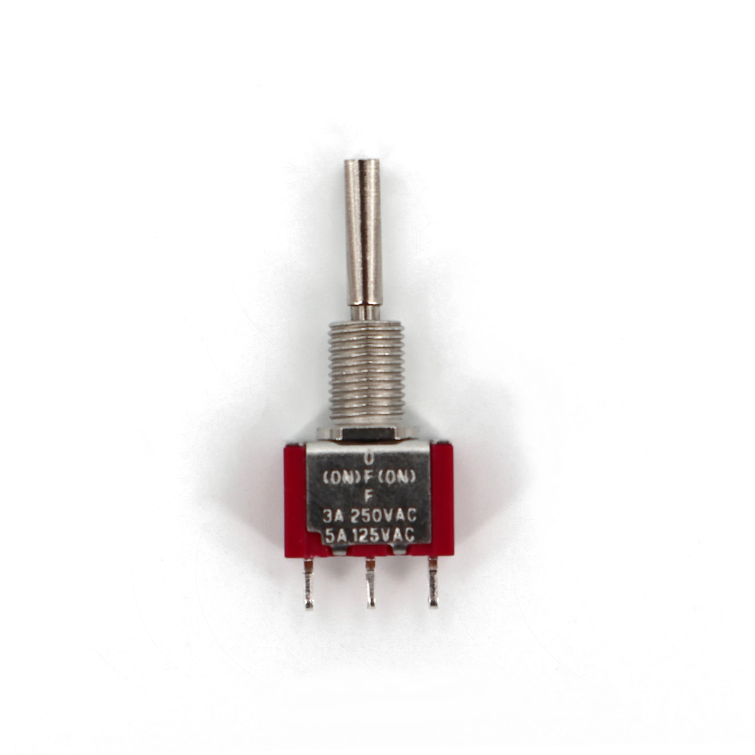 1 шт. SH T8014A-UHBQ плоская ручка SPDT 3Pin Мини тумблер MOM-OFF-MOM мгновенный 3 положения |