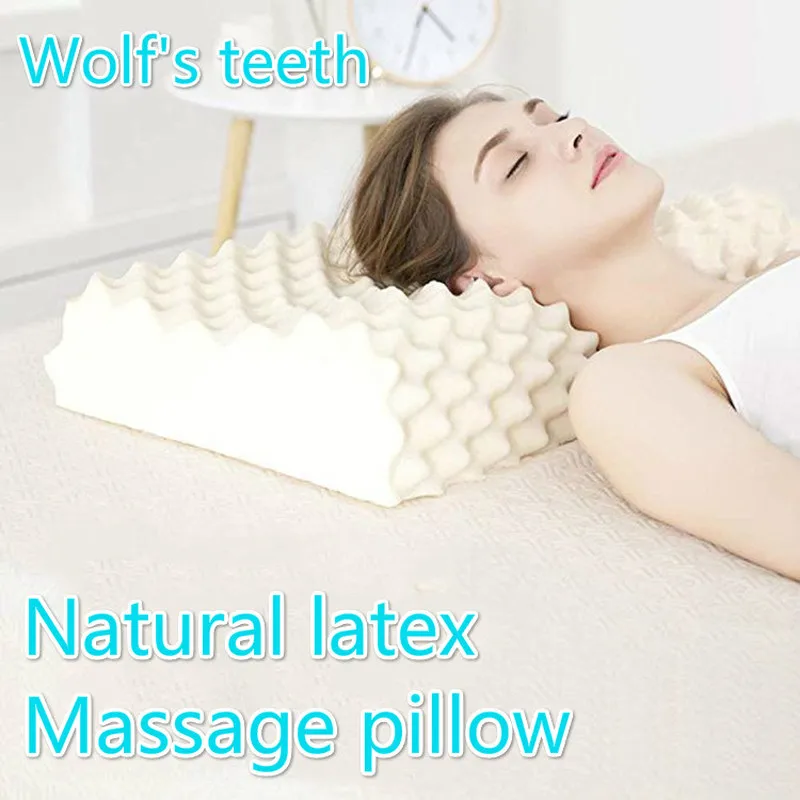 Коррекционным подушки XL 62X37 см Таиланд чистый натуральный ортопедический латекс