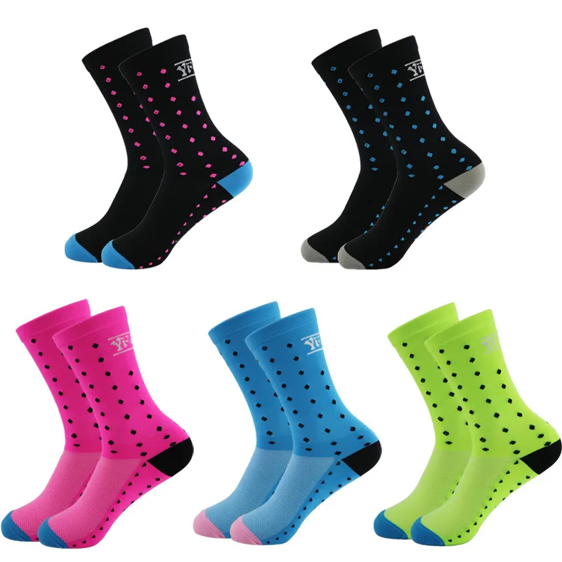 

Professional men nylon socks breathable training socks non slip sports socks