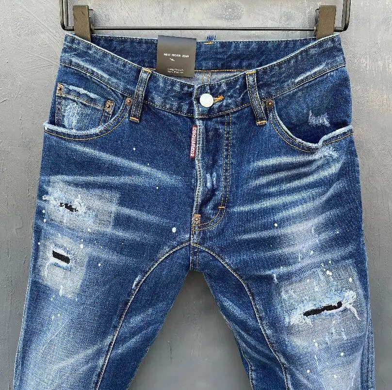 Men women jeans classic,Authentic,DSQUARED2,Retro,Italian brand ,Women/Men Jeans,locomotive,Jogging jeans