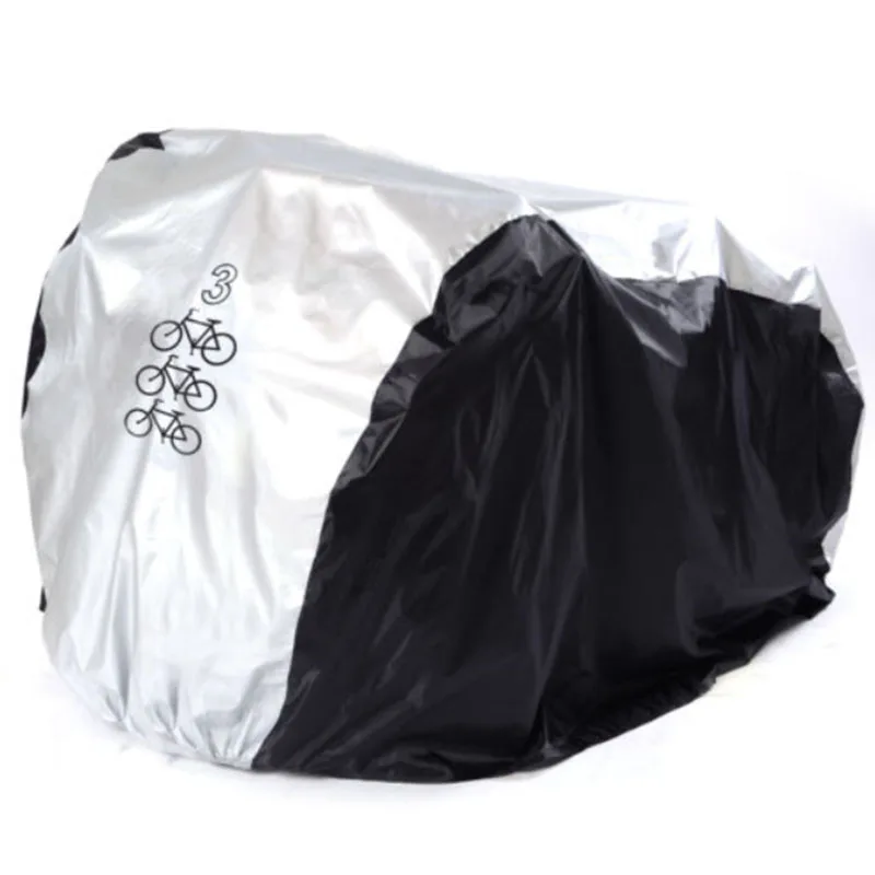 

Waterproof Bike Cover UV Snow Proof Bicycle Outdoor Rain Protective Covers for 1/2/3 Bikes CMG786