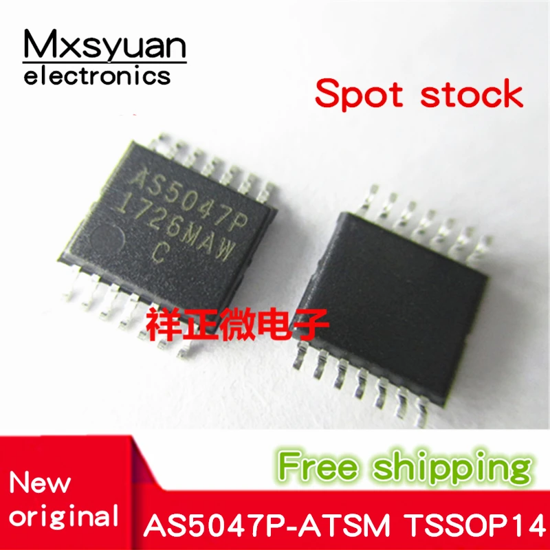 2 шт. ~ 10 шт./лот новый оригинальный AS5047P AS5047P-ATSM TSSOP14 новая Оригинальная фотография |