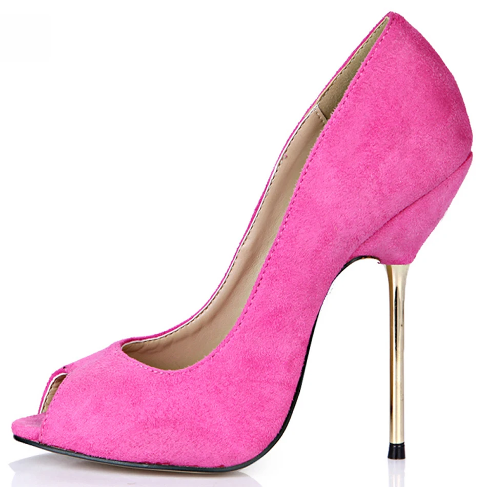 Пикантные вечерние открытый носок на каблуке шпильке На железной Для женщин