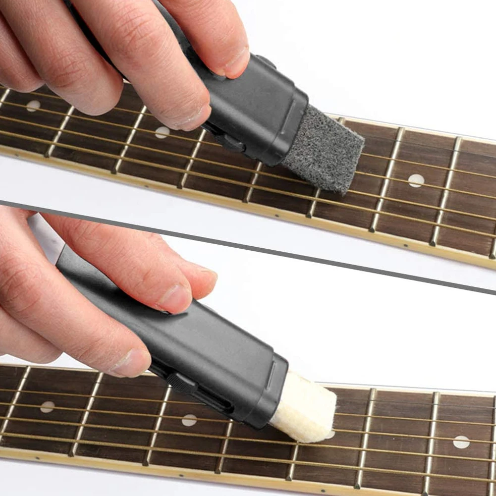 

Guitar Strings Derusting Brush Pen Strings Anti Rust Guitar Cleaner String Eraser Guitar Accessories Cleaning Instrument Black