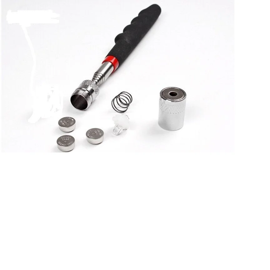1PCS Magnetic Pick Up Rod Telescopic Pole With LED Lamp | Обустройство дома