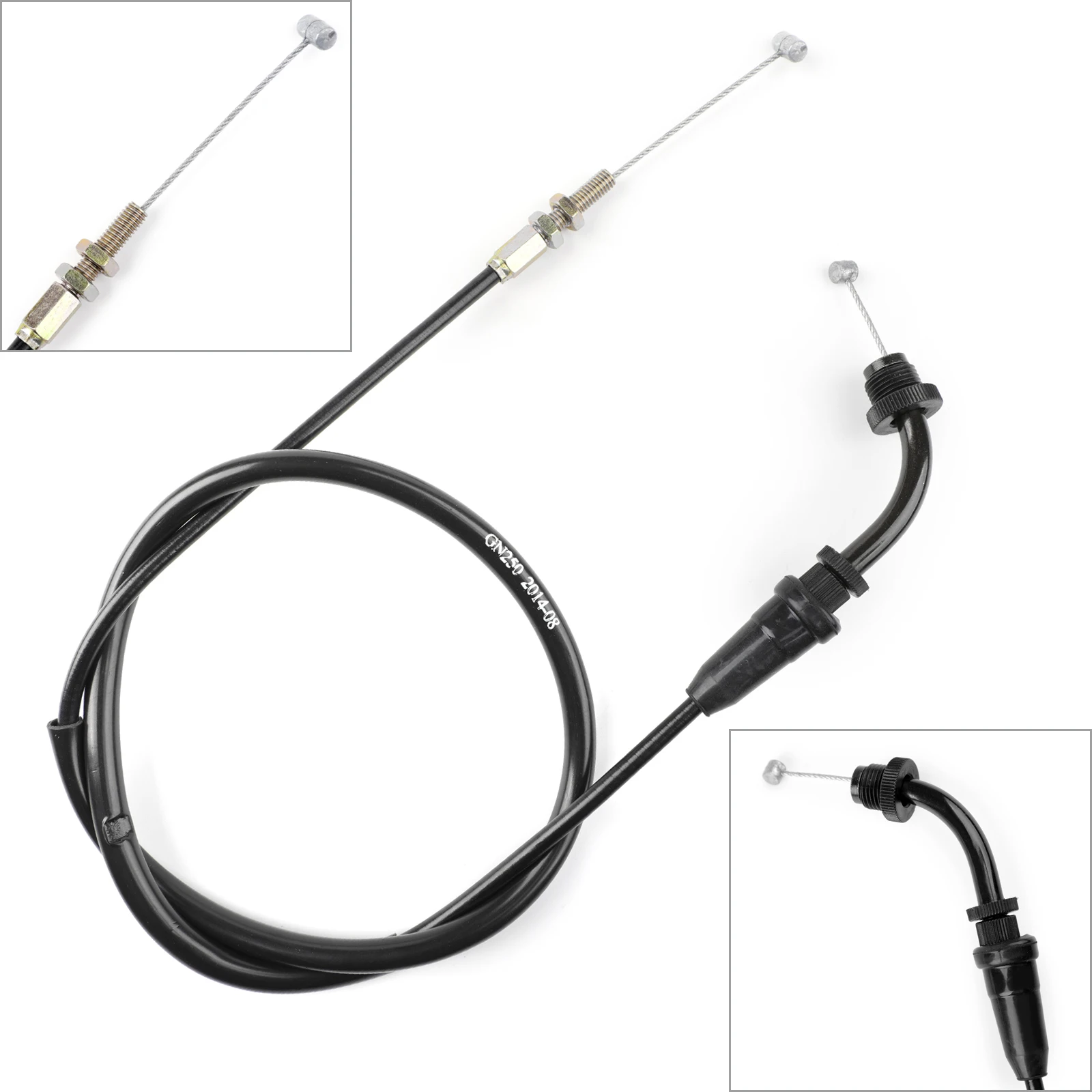 

Artudatech Motobike Throttle Cable Fit For Suzuki GSX550 EF ES 1984-1987 GSX1100 EF ES 1984-1986 58300-38302 Motorcycel Parts