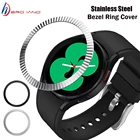 Для Samsung galaxy watch 4 Classic 42 мм 46 ммWatch 3 41 мм 45 мм Безель кольцо Стайлинг рамка чехол Защита из нержавеющей стали
