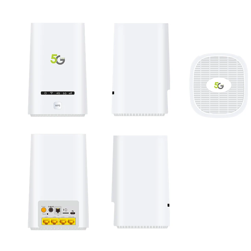 

New Arrival 5G Product Original 5G Indoor CPE 2.45Gbps Wireless CPE NR n1/n3/n8 /n20/n21/n77/n78/n79 4G LTE RJ45 LAN Ports