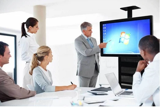 Factory price 43&quot inch android panel display smart touch screen all-in-one with gold color high quality industrial grade 2G+16G |