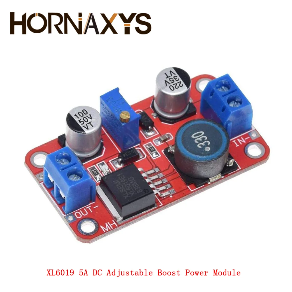10 шт. Регулируемый Модуль питания XL6009 5 В 12 24