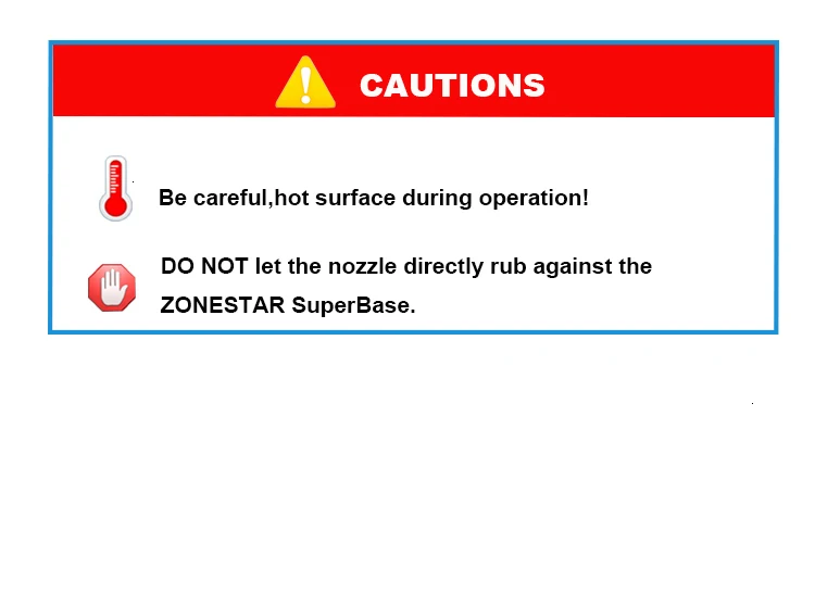 ZONESTAR SuperBase с покрытием из закаленного стекла, легко снимается, 3D-принтер, платформа с подогревом, сборка поверхности, пластина, совместимая с MK2 MK3