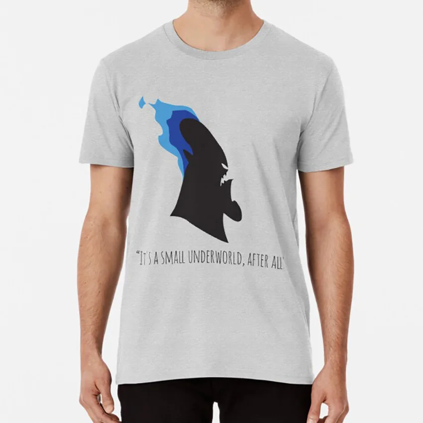 

Портретная футболка Hades, Hades Hercules Diseylandjames Woods