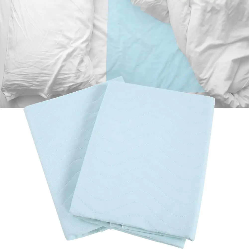 2 Pcs 80x90 Reusable Washed Adult Pee Pads Waterproof Slip Bedridden Patient Elderly Child Incontinence Pad Bedlinings New | Красота и