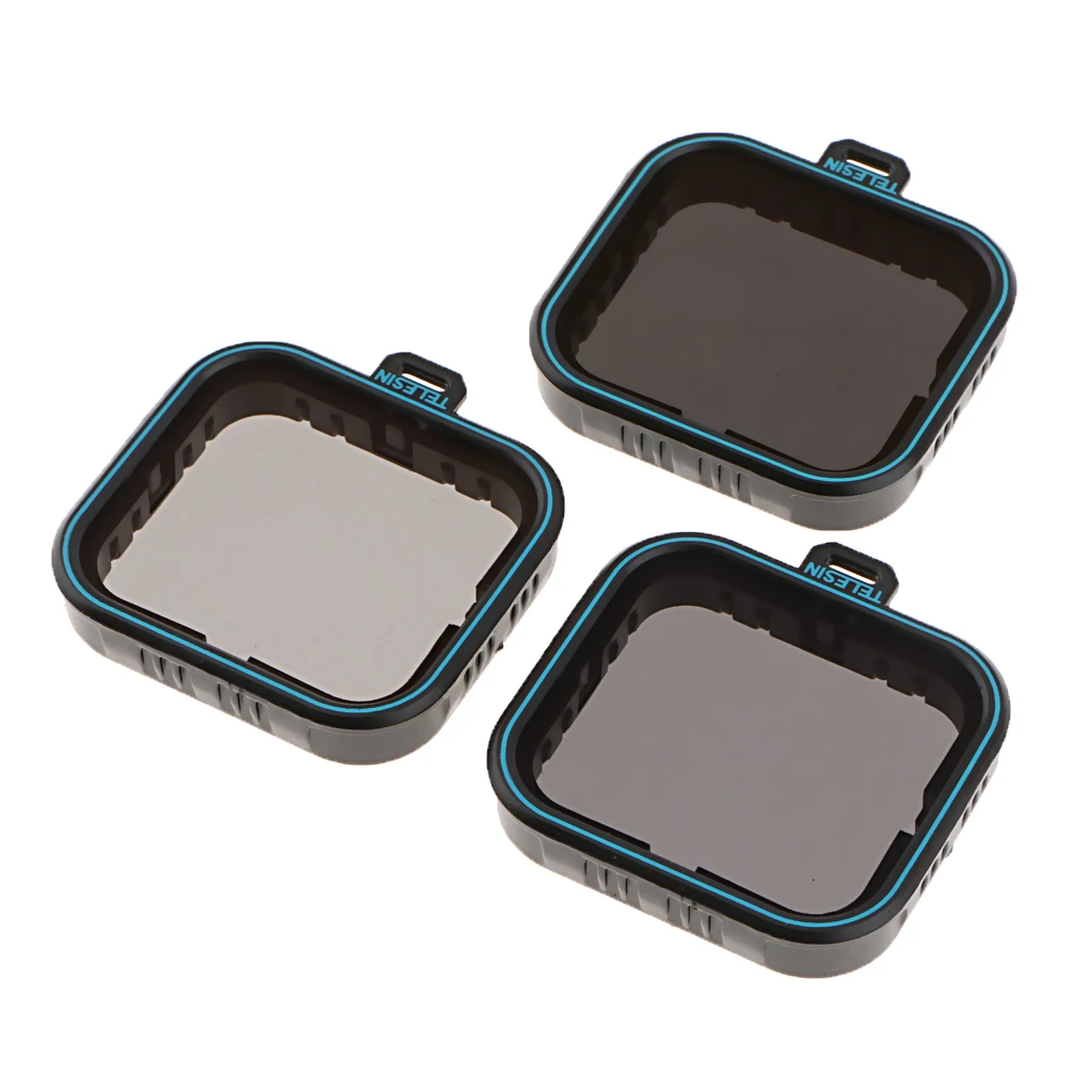 Набор черных фильтров для объектива камеры GoPro Hero 7 6 5 ND фильтр нейтральной