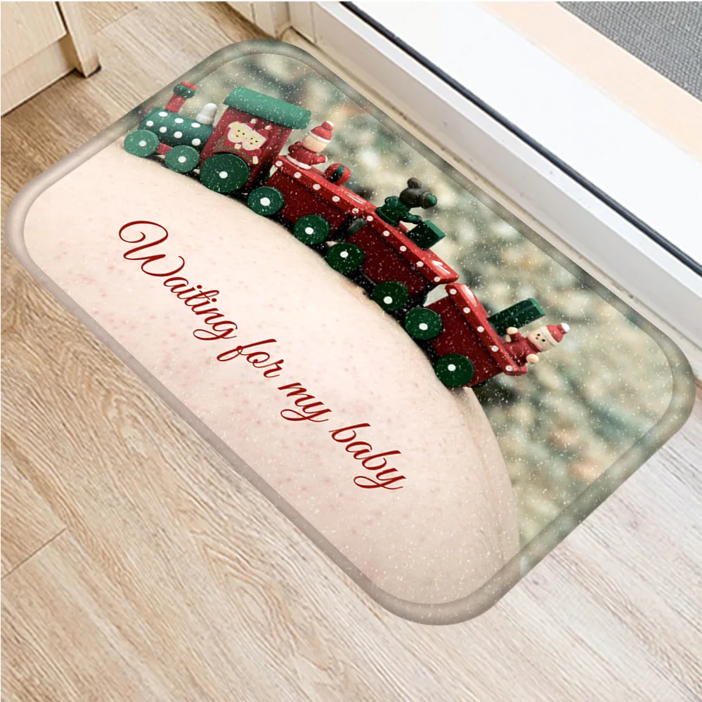 

Christmas Carpet Santa Flannel Carpet Non-slip Carpet Kitchen Mat Home Decoration Various Style Christmas Floor Mat 40x60cm ..