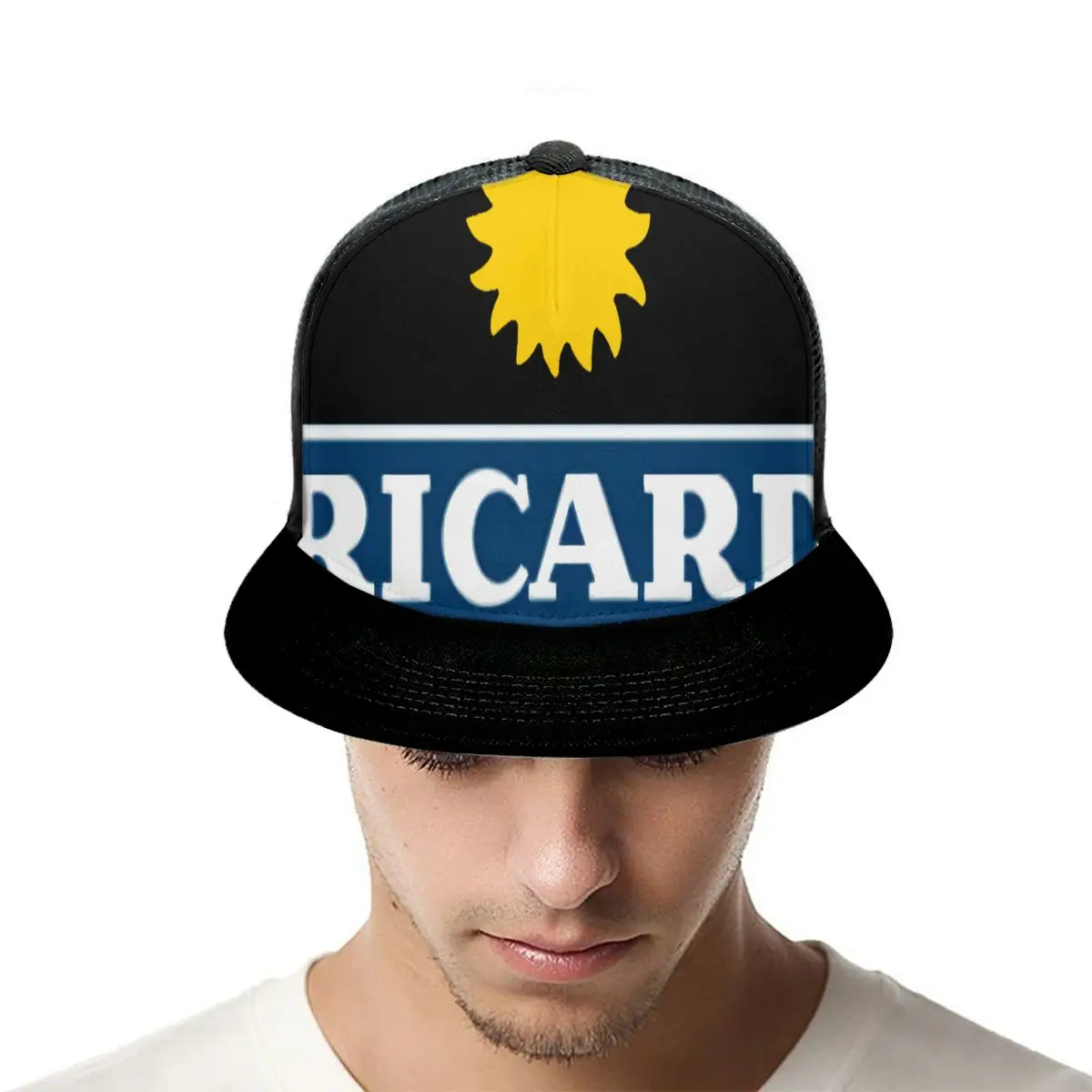 

Модная Ricard бейсболка хип-хоп шляпа Боб Женская шляпа Роскошные брендовые шляпы для женщин