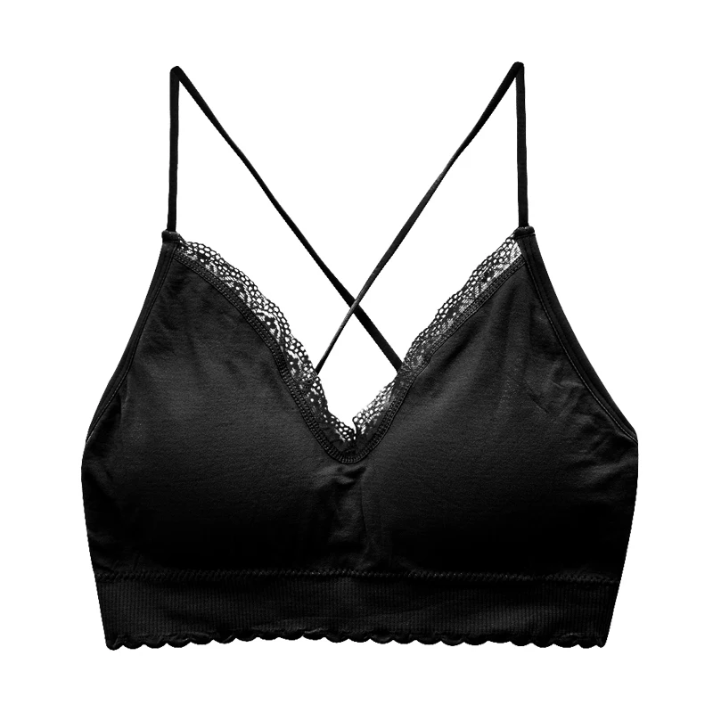 BLACK (Beauty style) Бюстгальтер, топ-труба, укороченные женские топы без бретелек, женское нижнее белье, сексуальное однотонное хлопковое женское нижнее белье, бесшовный бюстгальтер без косточек 302 - Цвет: BLACK (Beauty style)