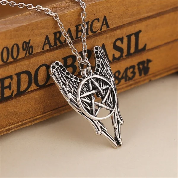 Новинка супернатуральное ожерелье кулон ювелирное изделие пентаграмма пара