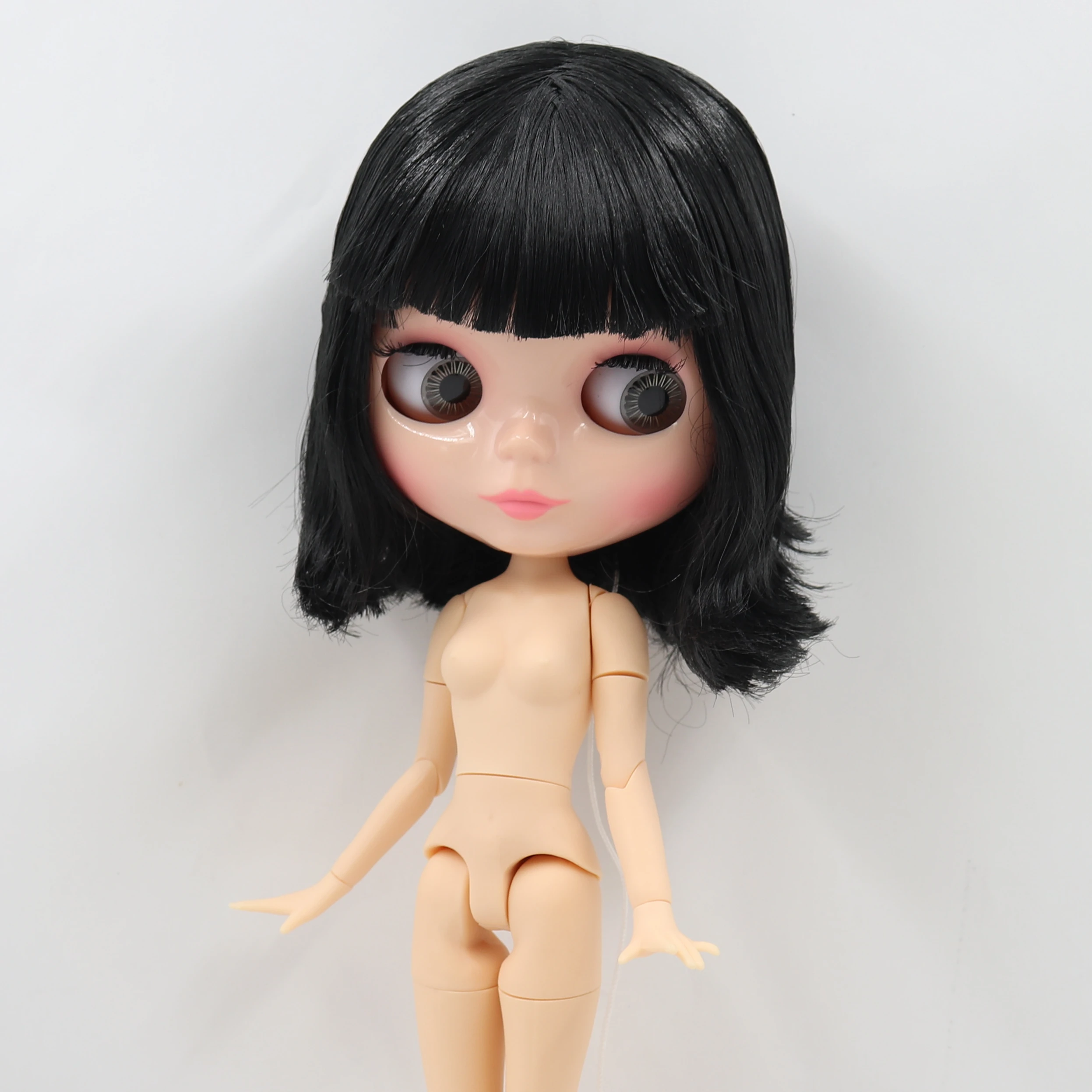 Ледяная кукла DBS Blyth 1/6 bjd игрушка натуральная кожа блестящее лицо короткие волосы
