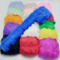 5 10yards goose feathers trims christmas party everything for handmade diy plumes sewing trimmings needlework accessories pluma