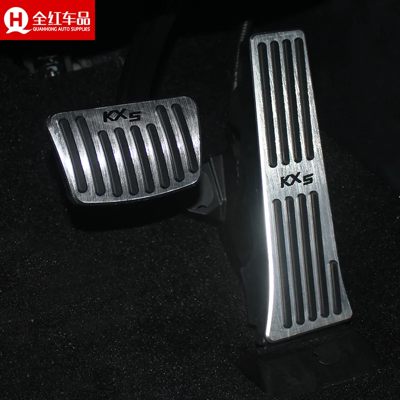 Подставка для ног топливного тормоза нескользящая Накладка педали акселератора