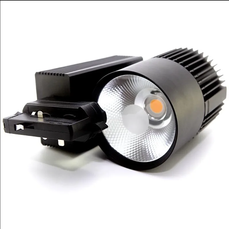 3 фазный светодиодный светильник на 2/3/4 проводе 40 Вт 85 265 в рельсовый Точечный s