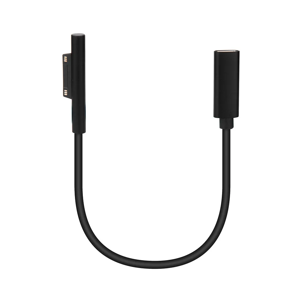 Переходник питания для Microsoft Surface Pro 6 USB Female зарядный кабель PTC защита от