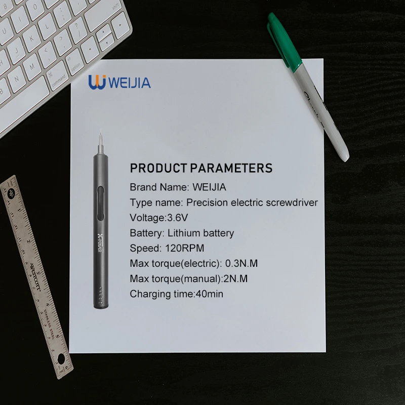 Мини аккумуляторная электрическая отвертка Прецизионная многофункциональная 3 6