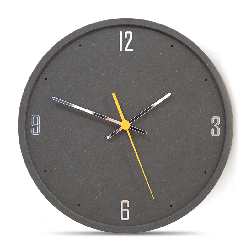 Современные бесшумные настенные часы деревянные для гостиной спальни кухонные с