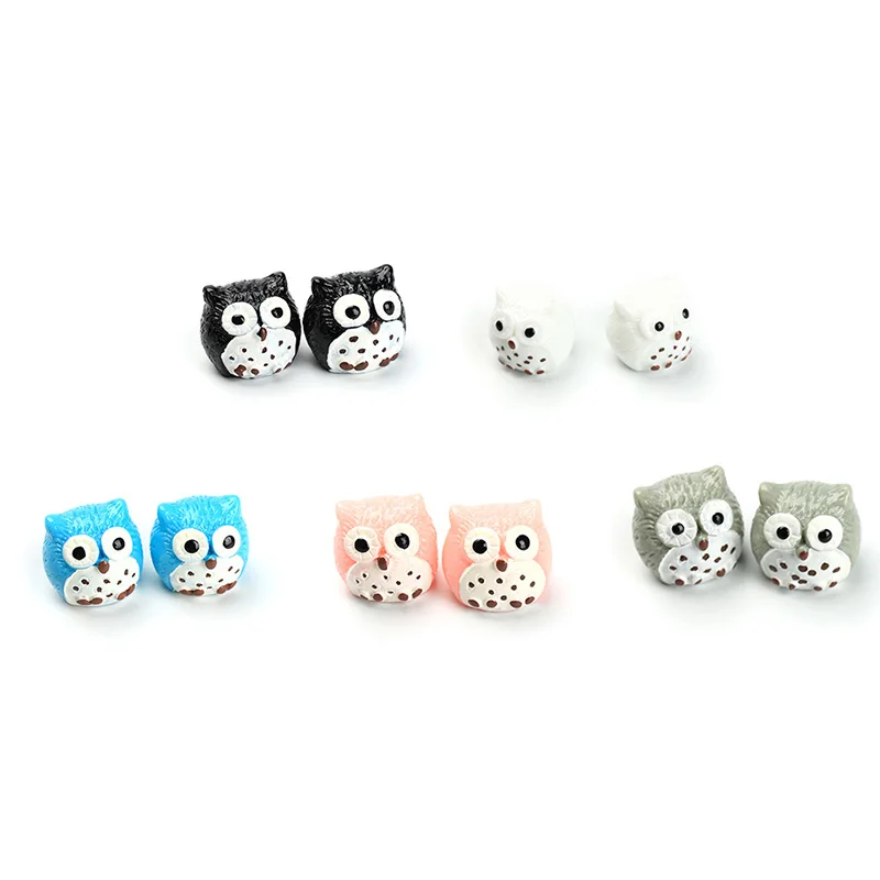 2 предмета/1 комплект подарок на день рождения мини фигурки сов из Ландшафтный