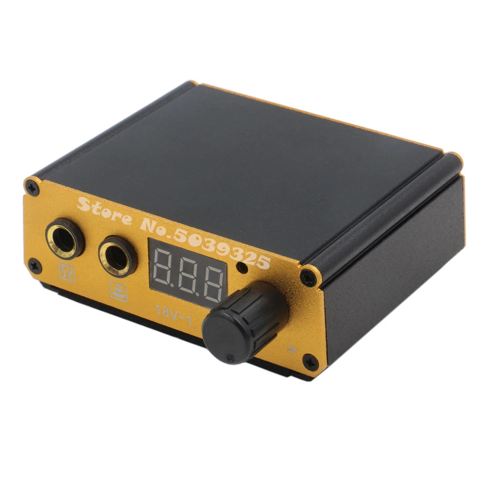 Профессиональный набор для татуировок тату машинки ручек чернила блок питания