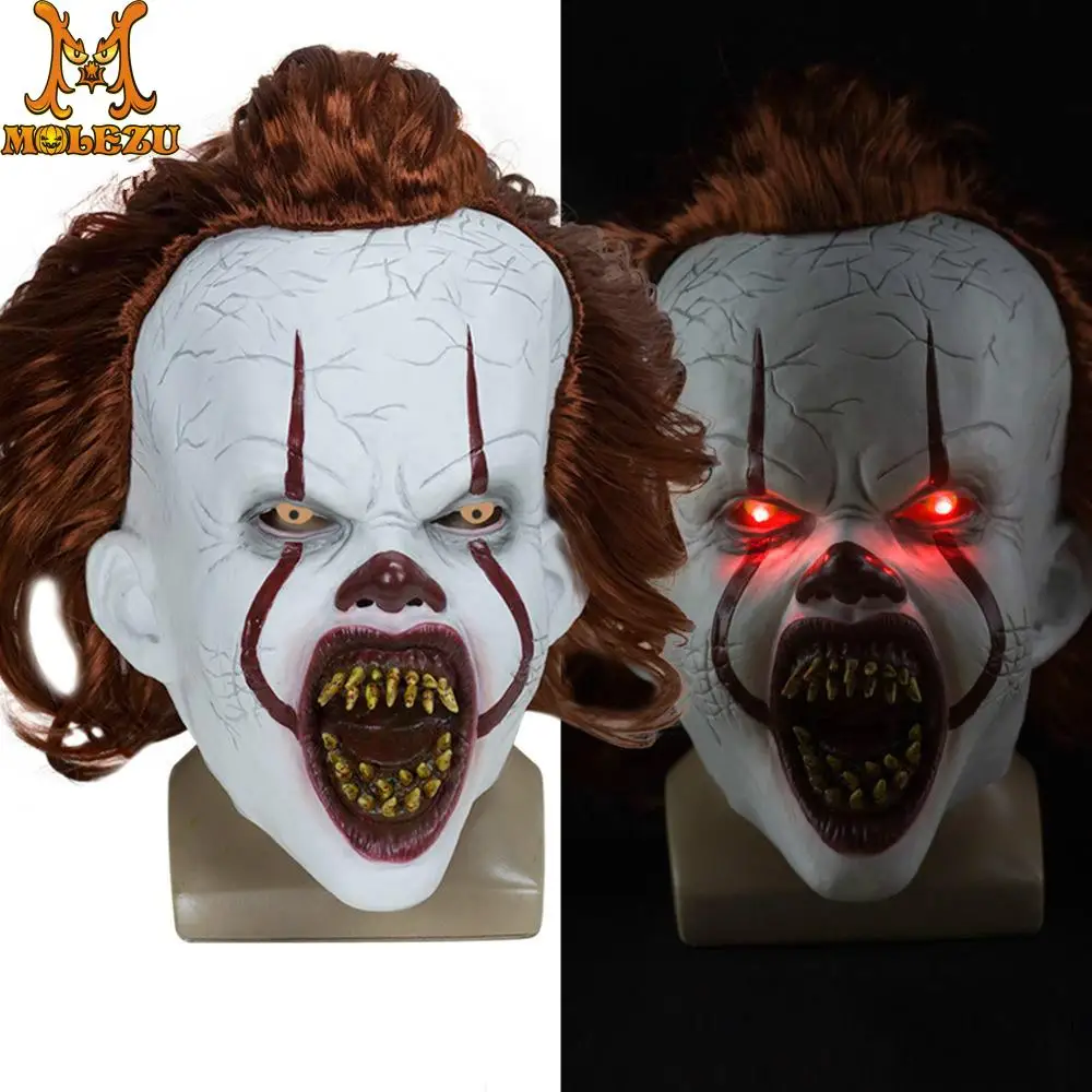 

Molezu Mask Halloween Realistic Latex Mask Masquerade Halloween Horror Mask Festival Decoration Props