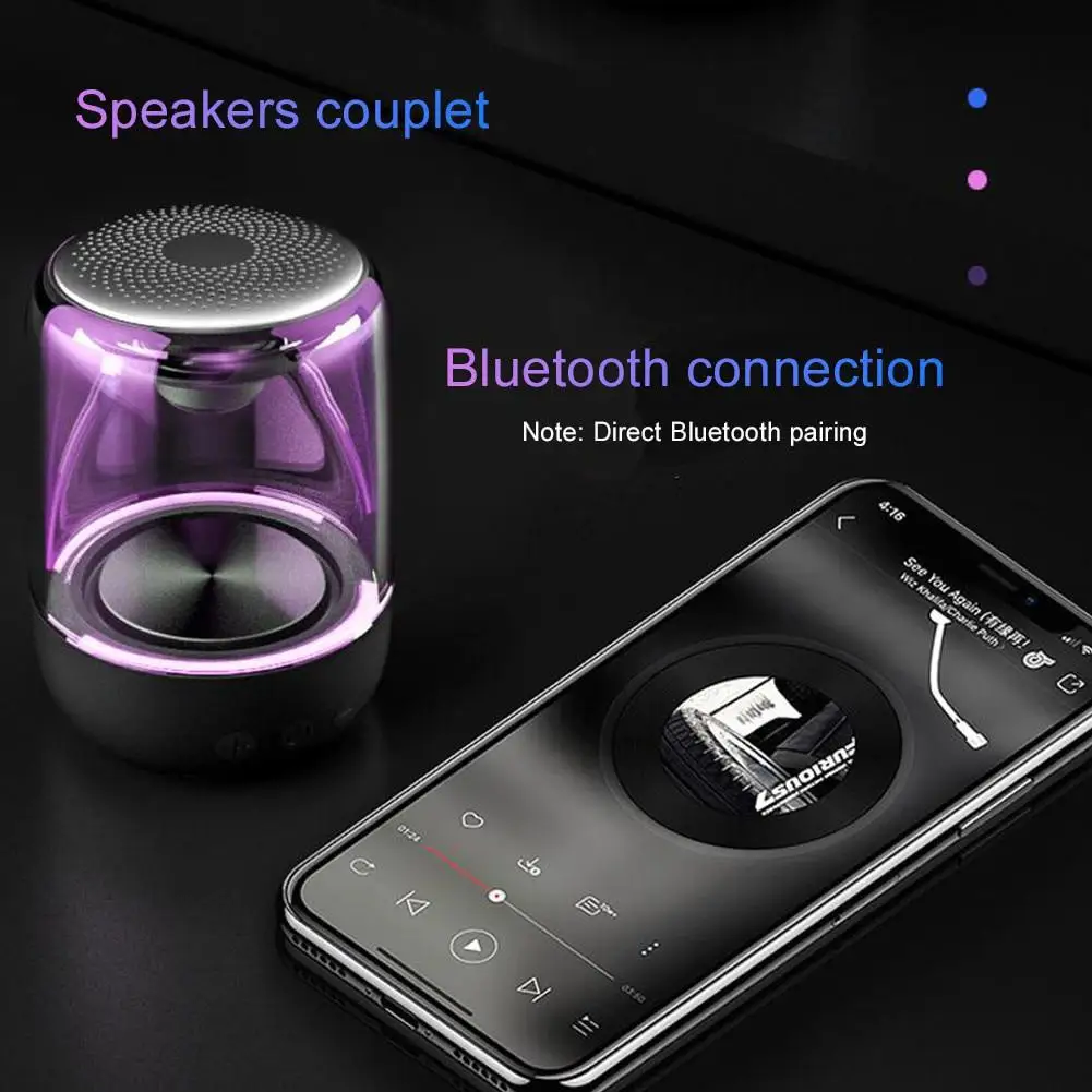Беспроводная Bluetooth-Колонка C7 стерео TWS сабвуфер мини-звуковая коробка