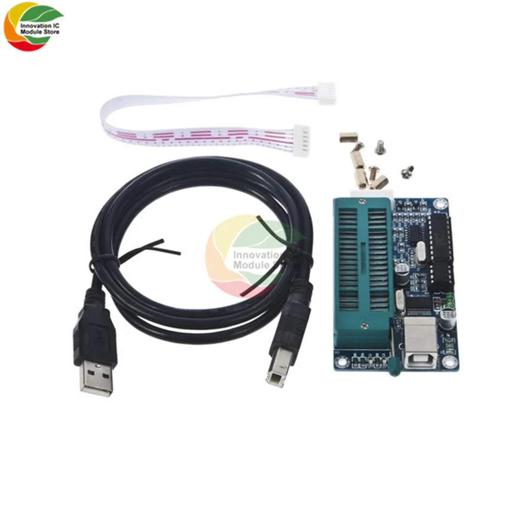 Программатор Ziqqucu PIC K150 ICSP автоматическое программирование USB макетная плата
