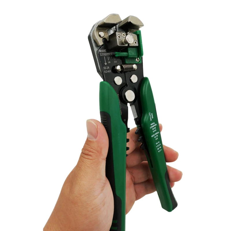 

Cutter Automatic Wire Stripper Multifunctional Stripping Tools Crimping Pliers Terminal 0.2-6.0mm2 tool