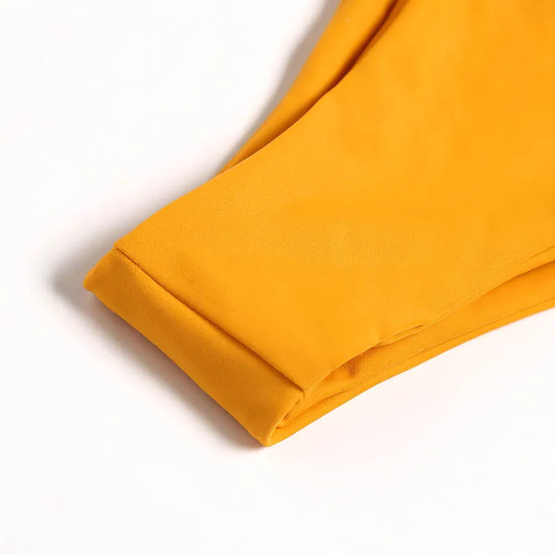 

Rivertrip Push Up Bikinis One Shoulder Swimsuits Women Ruched Swimwear Knotted Bathing Suits Sexy Beachwear Summer New 2021