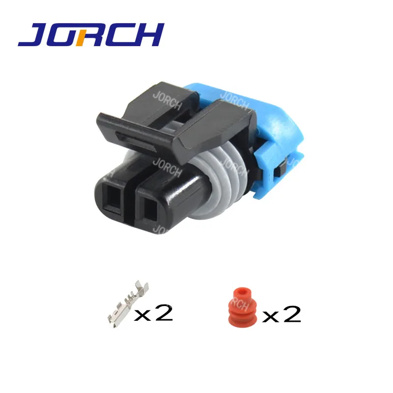 2-контактный женский водонепроницаемый герметичный автоматический разъем Delphi